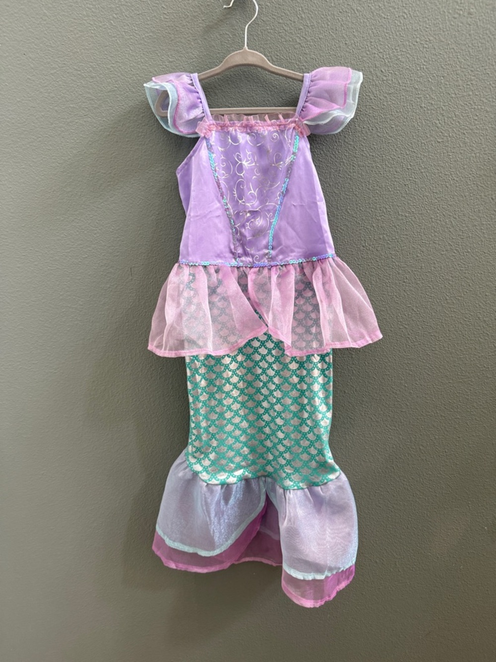 Girls Sz 5T Mermaid Costume Dress